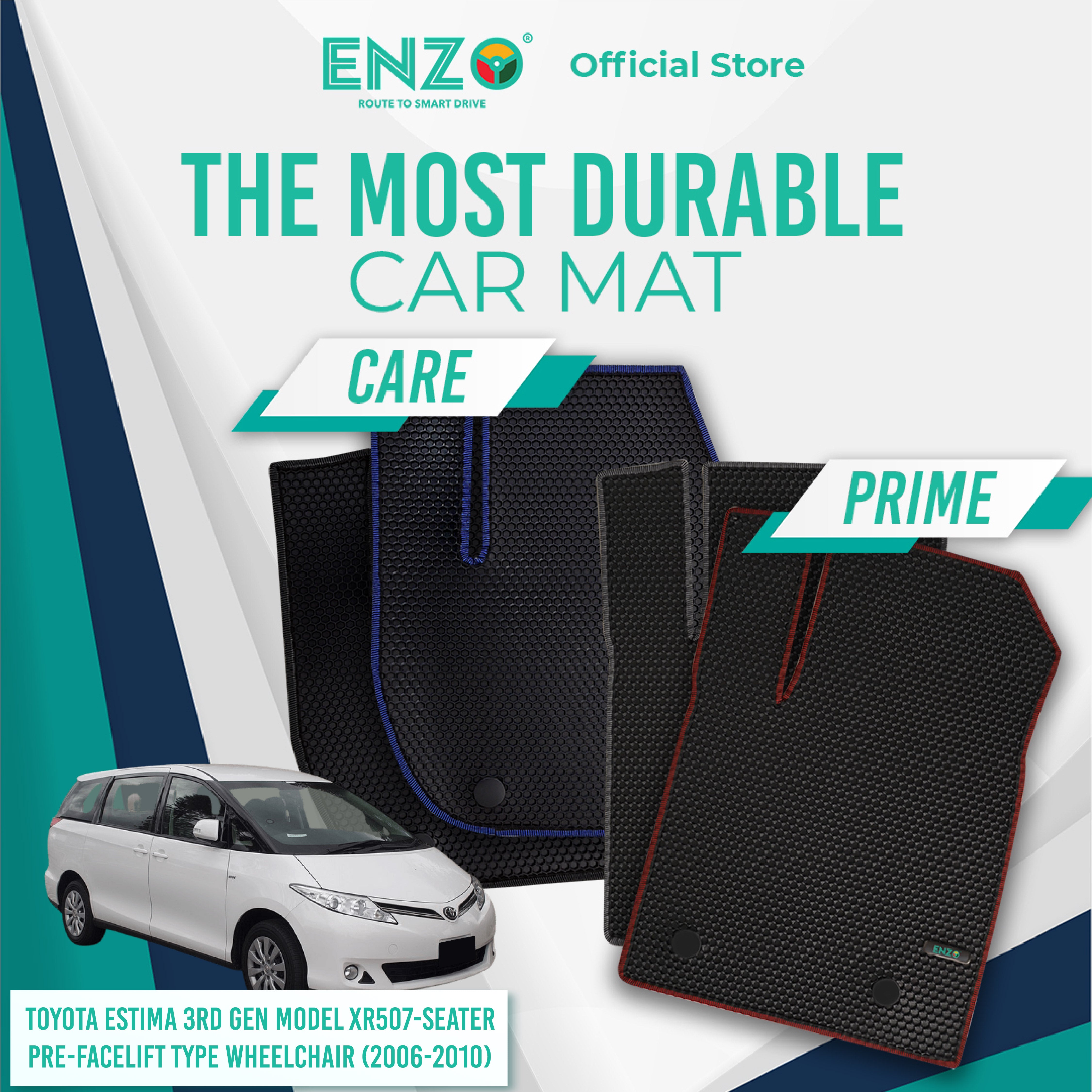 Toyota Estima 3rd Gen Model XR50 7-Seater Pre-Facelift Type Wheelchair (2006-2010)